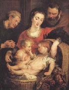 Peter Paul Rubens Holy Family with St.Elizabeth Sweden oil painting artist